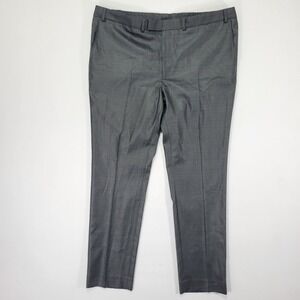 Kenneth Cole Reaction men's Dress pants‎ Techni-Cole Gun Metal 42x30 NEW